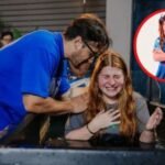 Ex-Chiquititas, atriz Giulia Garcia é batizada nas águas